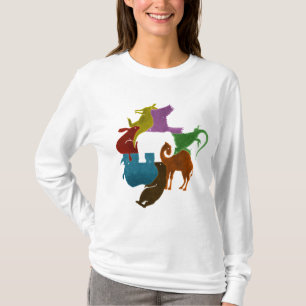 Camiseta Rompecabezas del elefante