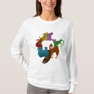 Camiseta Rompecabezas del elefante