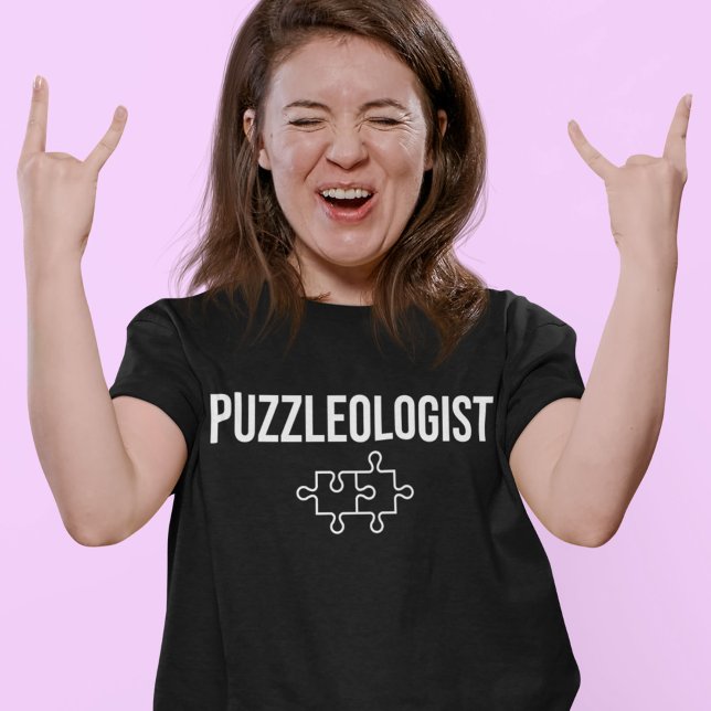 Camiseta Rompecabezas del eslogan de velocidad del rompecab (Subido por el creador)
