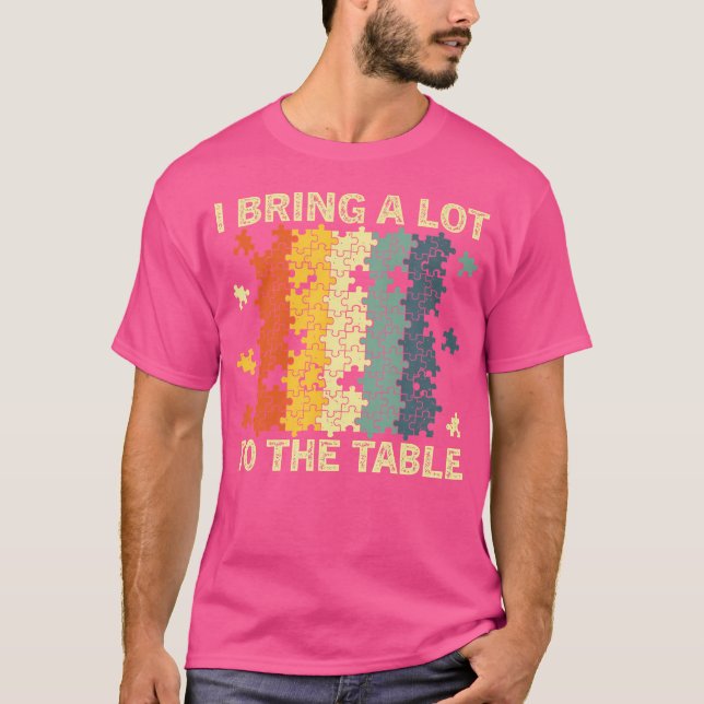 Camiseta Rompecabezas divertido amante de rompecabezas (Anverso)