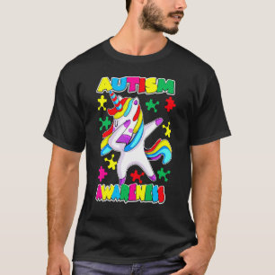 Camiseta Rompecabezas divertido de unicornio con conciencia