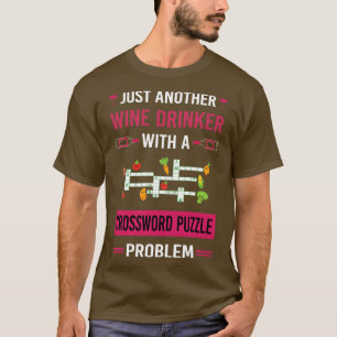 Camiseta Rompecabezas entre espadas de bebedor de vino