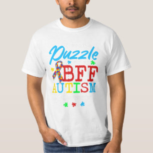 Camiseta Rompecabezas Para Mi Orgulloso Autismo De BFF