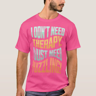 Camiseta Rompecabezas Piezas de Rompecabezas Resolver Rompe
