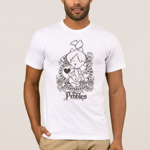 Camiseta Rompecorazones B&W de PEBBLES™