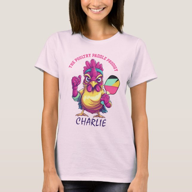 Camiseta Rompepicos de Pickleball (Anverso)