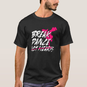 Camiseta Romper danza no corazones Salto Bboy Breakda