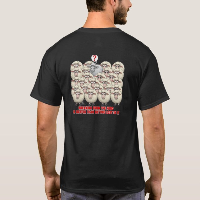 CAMISETA ROMPER DE LA CABEZA ES MEJOR QUE PERDERSE (Reverso)