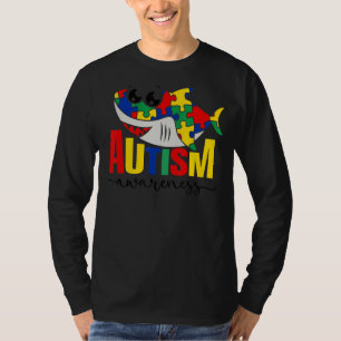 Camiseta Romper el autismo de la madre del tiburón Autismo 