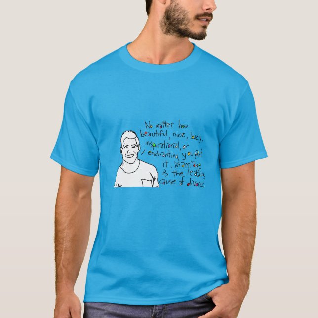 Camiseta Romper El Divorcio De Flores Puede Ser Bonito (Anverso)