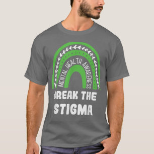 Camiseta Romper El Estigma Como Arcoiris De Conciencia Sobr