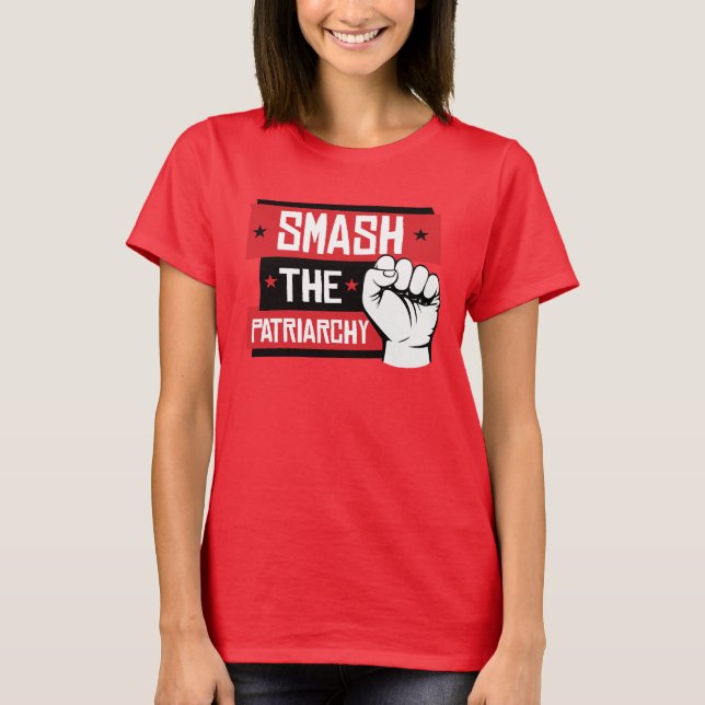 Camiseta Romper el patriarcado - (Anverso)