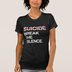 CAMISETA ROMPER EL SILENCIO SOBRE EL SUICIDIO