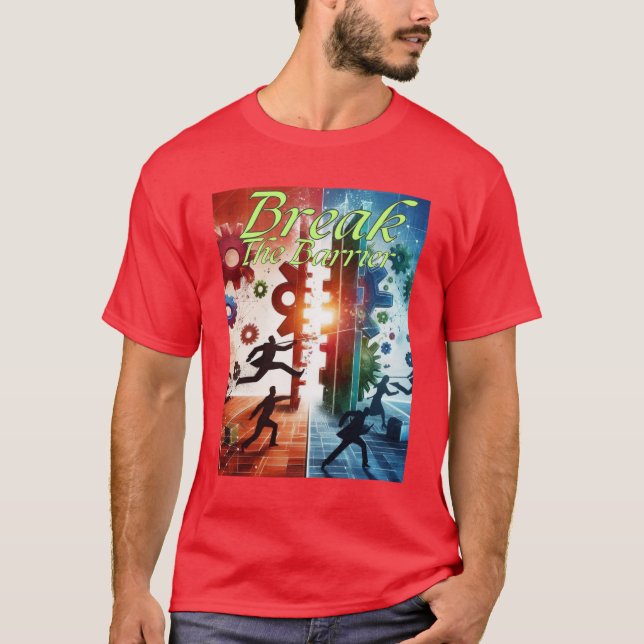 Camiseta Romper la barrera (Anverso)