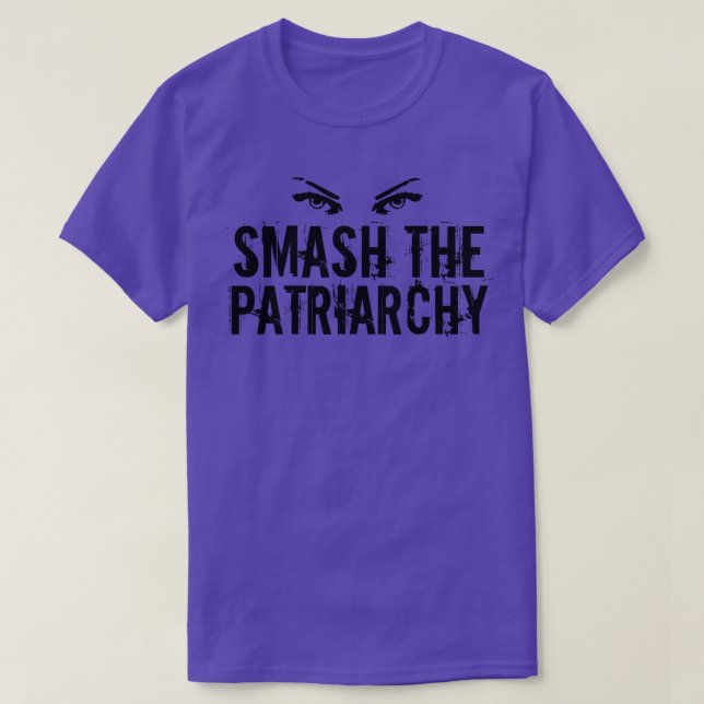 Camiseta Romper la cita feminista del patriarcado (Diseño del anverso)