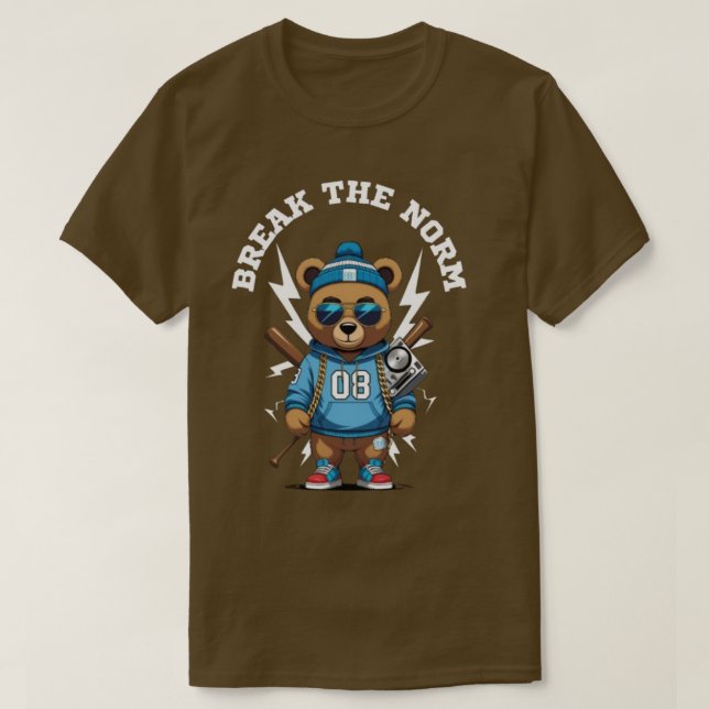 CAMISETA ROMPER LA NORMA (Diseño del anverso)