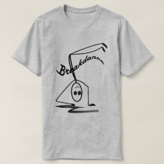 Camiseta Romper la T básica de los hombres de danza