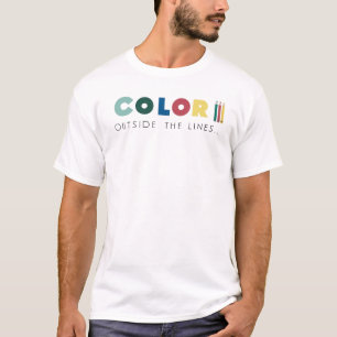Camiseta Romper las reglas, abrazar la creatividad