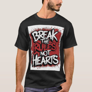 Camiseta Romper las reglas, no los corazones - Calzado auda
