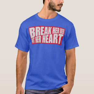 Camiseta romper su cama cita retro