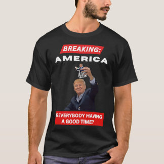 Camiseta Rompiendo América Aranceles Anti-trump Fuera de la