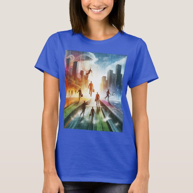 Camiseta Rompiendo barreras, construyendo futuros (Anverso)