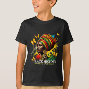 Camiseta Rompiendo cada cadena Mes de la Historia Negra Muj