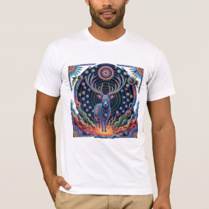 Camiseta Rompiendo cadenas   Arte azteca indígena   Peyote