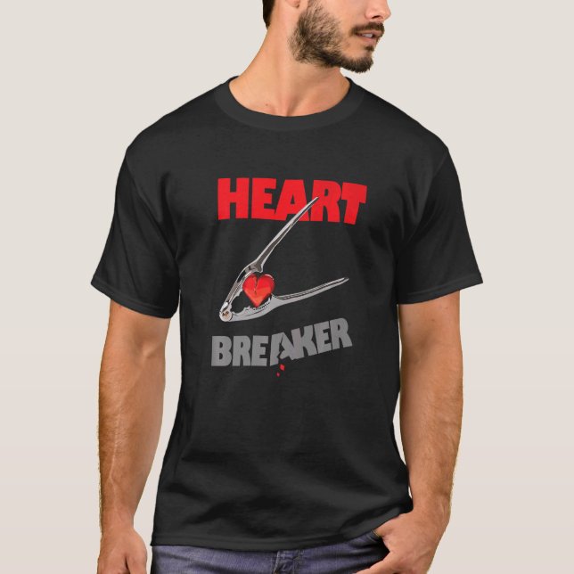 Camiseta Rompiendo El Corazón Con Un Nutcracker (Anverso)