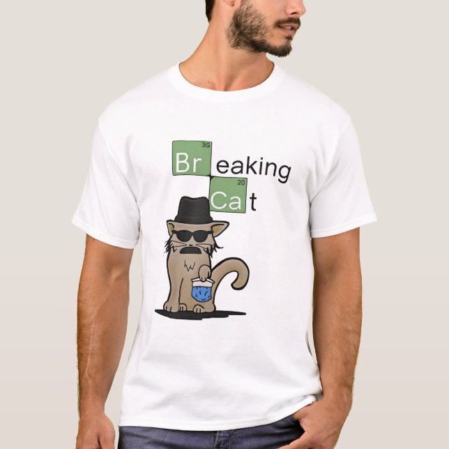 Camiseta Rompiendo el gato ROMPIENDO NOTICIAS CAT (Anverso)