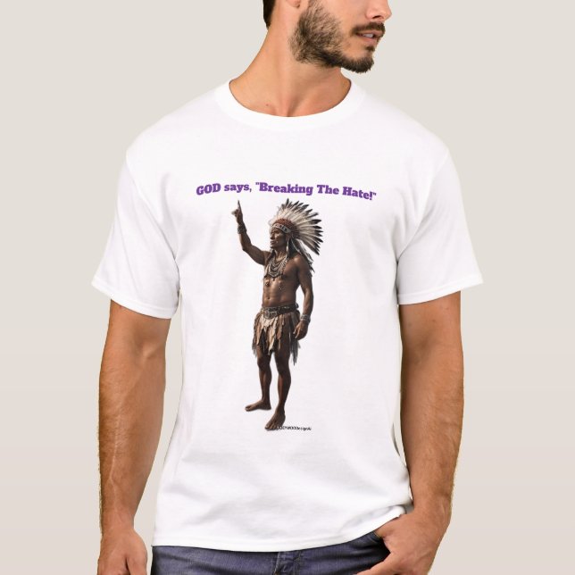 Camiseta Rompiendo El Odio (Anverso)