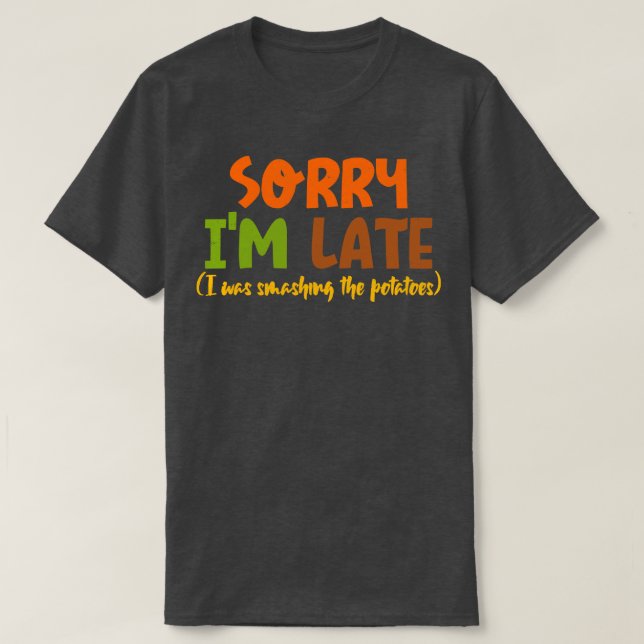 Camiseta Rompiendo Las Patatas (Diseño del anverso)