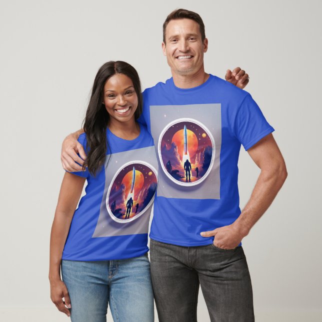 Camiseta Rompiendo libre: el ascenso del cohete" (Unisexo)