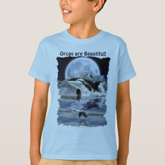 Camiseta Rompiendo Orca con Raven y Luna