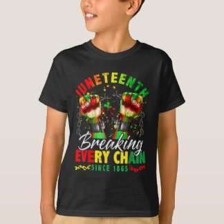 Camiseta Rompiendo Todas Las Cadenas Desde 1865 Hombres Jóv