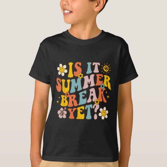 Camiseta Rompimiento De Verano El Último Día Del Profesor D (Anverso)