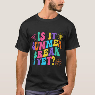 Camiseta Rompimiento De Verano El Último Día Del Vac De Mae
