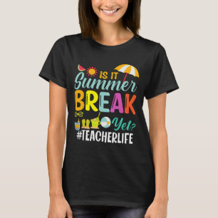 Camiseta Rompimiento de verano pero aprecio de los profesor