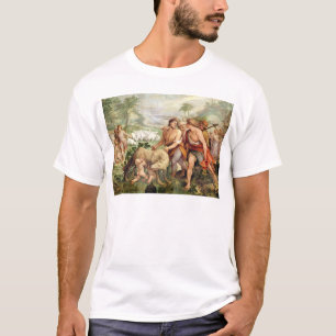 Camiseta Romulus amamantó por el ella-lobo
