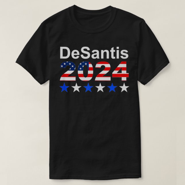 Camiseta Ron DeSantis 2024 Elección Presidencial Republican (Diseño del anverso)