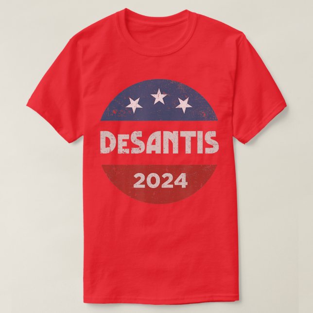 Camiseta Ron DeSantis para la campaña Presidente 0 (Diseño del anverso)