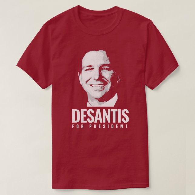 Camiseta Ron Desantis para presidente (Diseño del anverso)