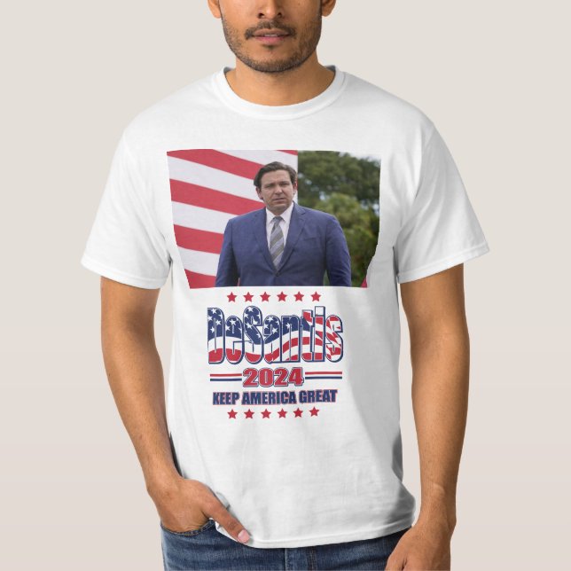 Camiseta Ron deSantis para presidente 2024 (Anverso)