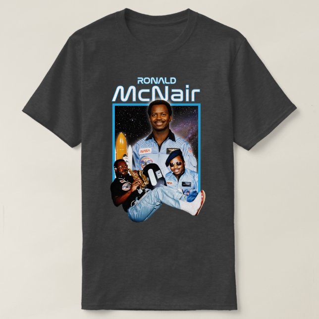 Camiseta Ron McNair (Diseño del anverso)