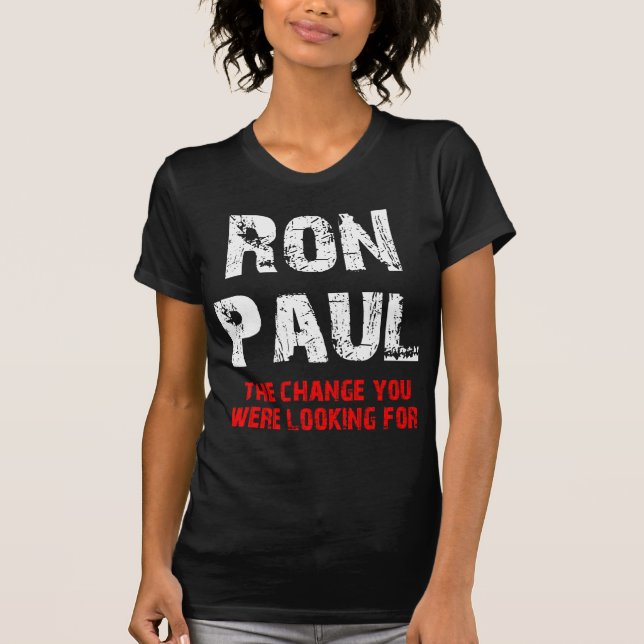 Camiseta Ron Paul 2012 (Anverso)
