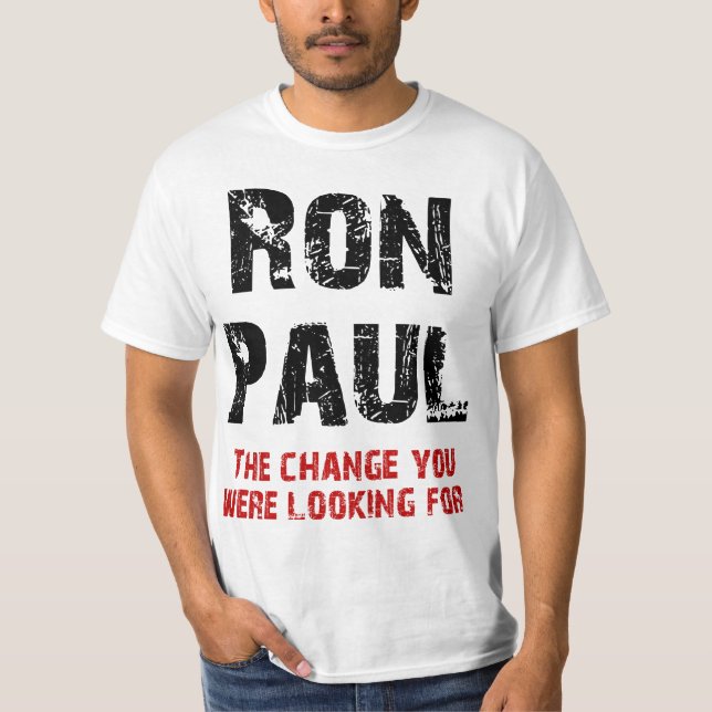 Camiseta Ron Paul 2012 (Anverso)