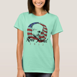 Camiseta Ron Paul 2012 Sketch Design