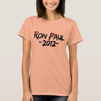Camiseta Ron Paul de las mujeres -2012-