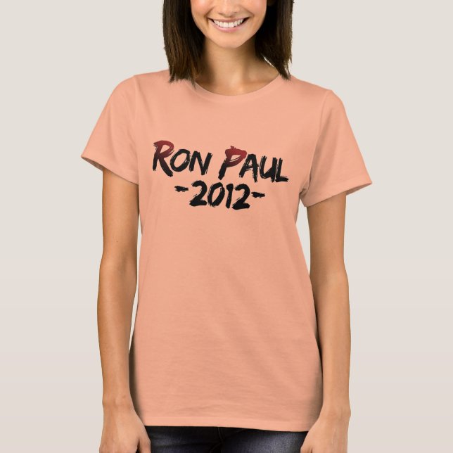 Camiseta Ron Paul de las mujeres -2012- (Anverso)
