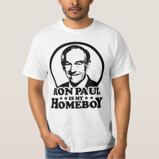 Camiseta Ron Paul es mi Homeboy